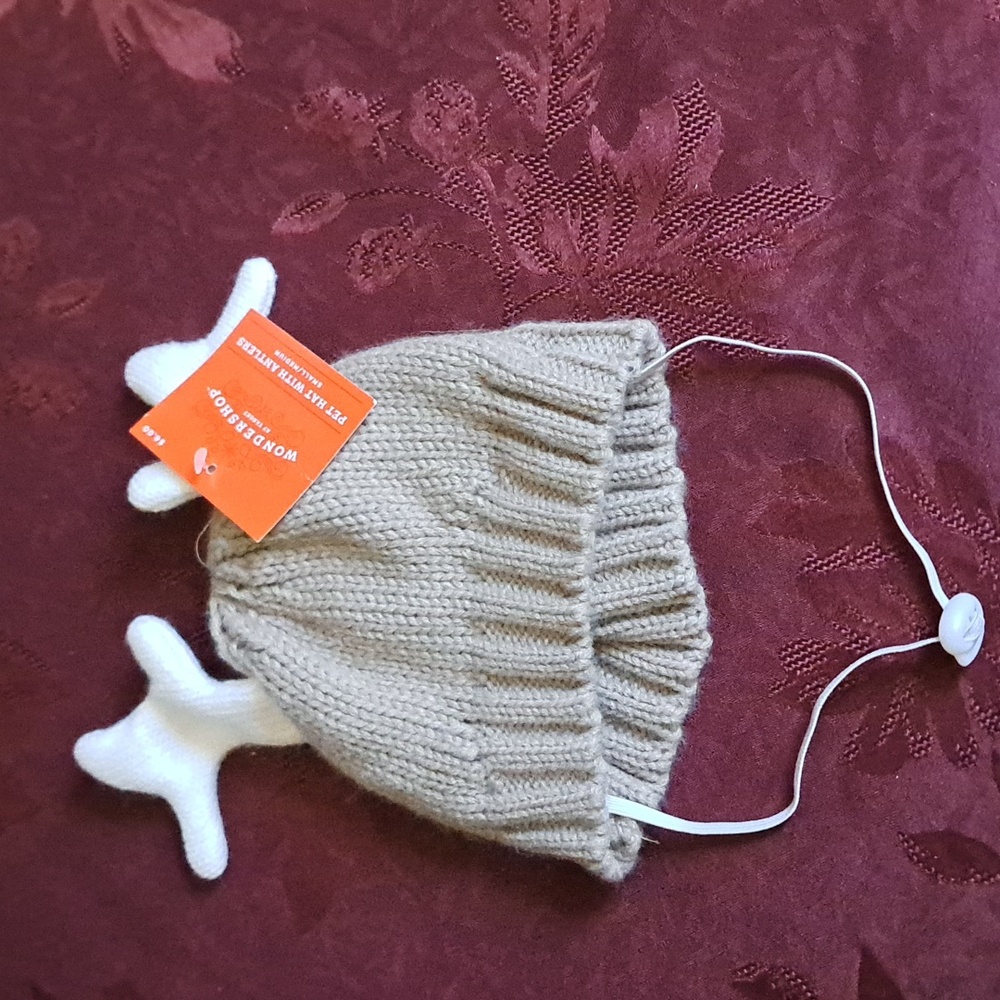 Wondershop at Target Pet Hat with Antlers Small/Medium